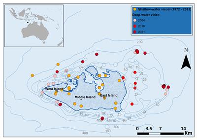 Video surveys of sea <mark class="highlighted">snakes</mark> in the mesophotic zone shed light on trends in populations
